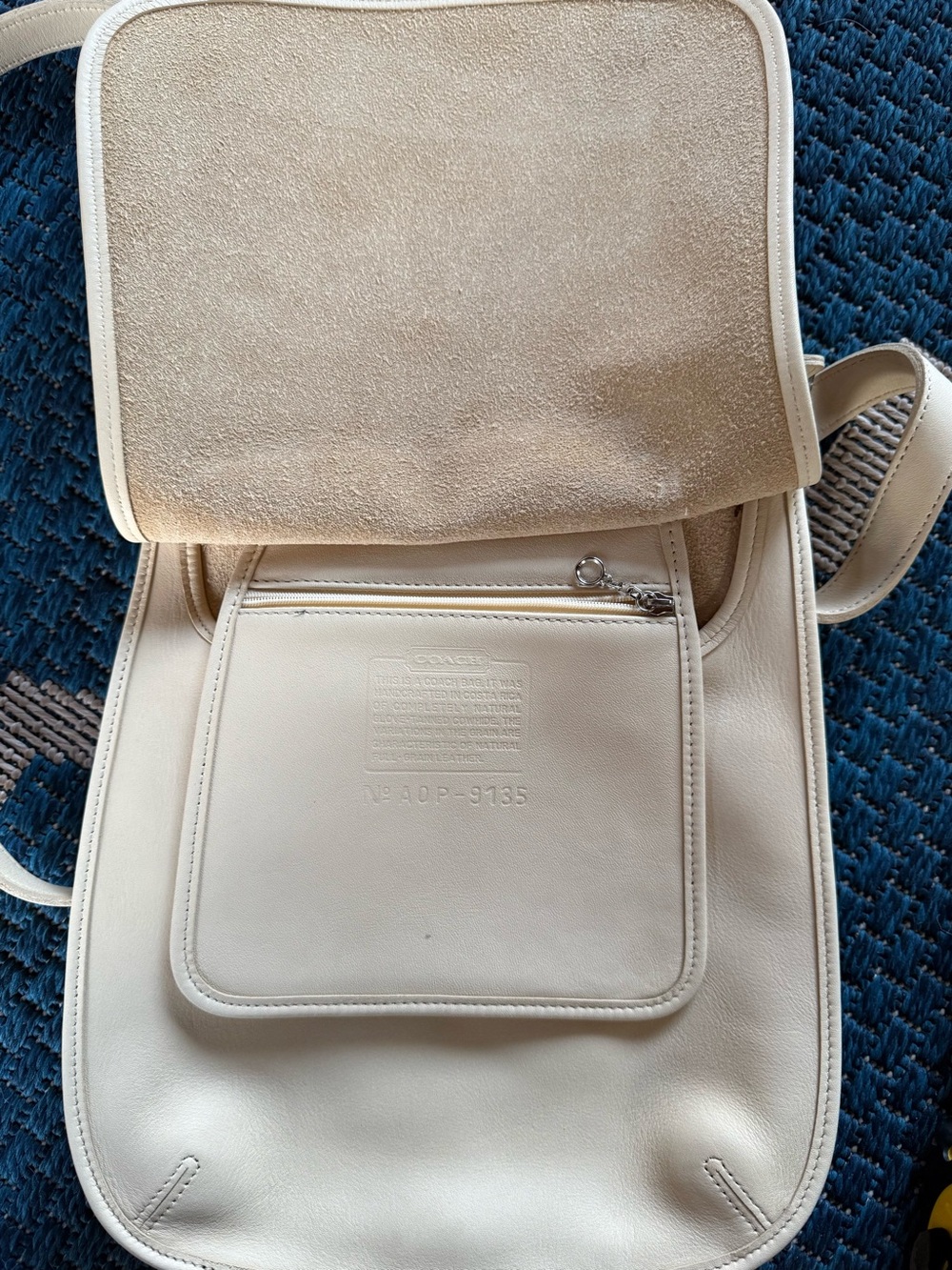 Coach Vintage Slim Hippie Flap Bag - Picture 10 of 11